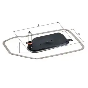 MAHLE Şanzıman Yağ Filtresi (43664) - VW Grubu (VW/Audi/Seat/Skoda) MHL HX84D