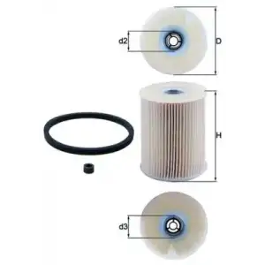 MAHLE Yakıt Filtresi (MHL KX231D) - Opel