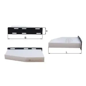 MAHLE Polen Filtresi (E998li / Ah378 (Karbonsuz)) - VW Grubu (VW/Audi/Seat/Skoda) MHL LA181