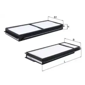 MAHLE Polen Filtresi (Set) (MHL LA346/S) - Japon Araçları