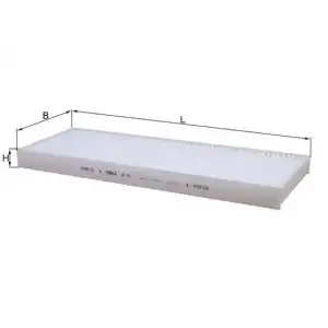 MAHLE Polen Filtresi (E905li / Ah119 (Karbonsuz)) - VW Grubu (VW/Audi/Seat/Skoda) MHL LA45