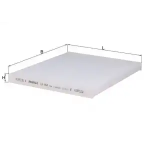 MAHLE Polen Filtresi (Klima Filtresi : Tek Parça 97133g2000) - Kore Araçları (Hyundai/Kia) MHL LA464
