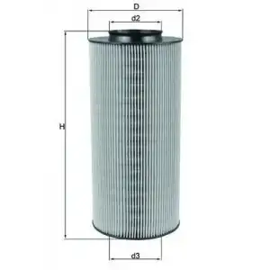 MAHLE Hava Filtresi (MHL LX1595) - VW Grubu (VW/Audi/Seat/Skoda)