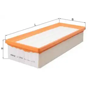 MAHLE Hava Filtresi (E676l01 / A1292) - VW Grubu (VW/Audi/Seat/Skoda) MHL LX2046