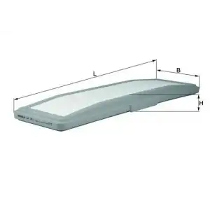 MAHLE Hava Filtresi (MHL LX311) - VW Grubu (VW/Audi/Seat/Skoda)