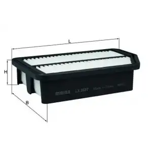 MAHLE Hava Filtresi (MHL LX3537) - Kore Araçları (Hyundai/Kia)