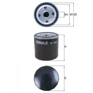 MAHLE Yağ Filtresi (MHL OC242) - Opel