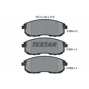 TEXTAR Fren Balatası Ön (TX 2156101) - Japon Araçları