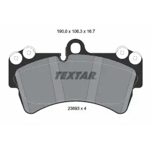 TEXTAR Fren Balatası Ön (Gdb1548 / Fdb1626) - VW Grubu (VW/Audi/Seat/Skoda) TX 2369302