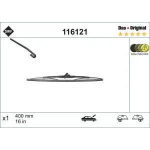 VALEO Silecek Süpürgesi Ön (SWF --- 400 MM) - Mercedes-Benz 116121