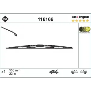 VALEO Silecek Süpürgesi Ön Sol (SWF - 550 MM) 116166
