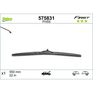 VALEO Silecek Süpürgesi Ön Takım (SWF ( 550 / 550 MM ) (MUZ Tip)) - VW Grubu (VW/Audi/Seat/Skoda) 119323