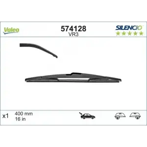 VALEO Silecek Süpürgesi Arka (574128) - Renault / Dacia