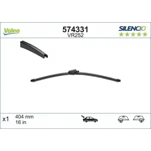 VALEO Silecek Süpürgesi Arka (3397008009 / 119502 (405mm) MUZ Tipi (Adet)) - VW Grubu (VW/Audi/Seat/Skoda) 574331