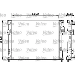 VALEO Su Radyatörü (Klimalı) (732853) - Renault / Dacia