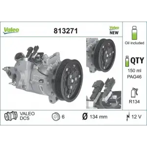 VALEO Klima Kompresörü (813271) - Volvo