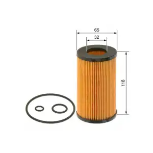 BOSCH Yağ Filtresi (E11h D57) - Mercedes-Benz 0986TF0011
