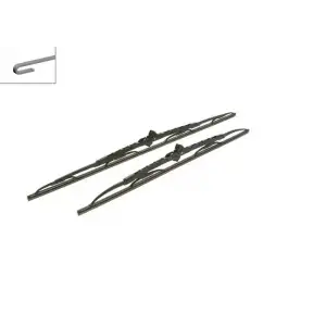 BOSCH Silecek Süpürgesi Ön Takım (Twin Silecek Seti - [ 650 / 550 MM ]) - Kore Araçları (Hyundai/Kia) 3397010302