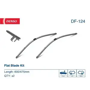 DENSO Silecek Süpürgesi Ön Takım (600 / 475 MM) - BMW / Mini DEN DF-124