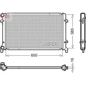 DENSO Su Radyatörü (DEN DRM02014) - VW Grubu (VW/Audi/Seat/Skoda)