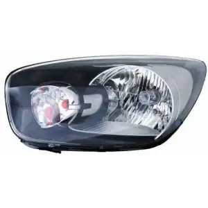 DEPO Far Sağ ((Motoru Üzerinde Degil) / H4/py21w/w5w (Siyah)) (223-1142R-LDEM2) - Kore Araçları (Hyundai/Kia)