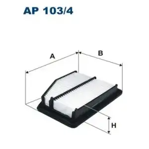 FILTRON Hava Filtresi (AP 103/4) - Japon Araçları