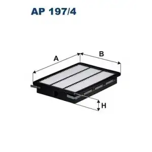 FILTRON Hava Filtresi (AP 197/4) - Kore Araçları (Hyundai/Kia)