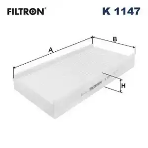 FILTRON Polen Filtresi (K 1147) - Peugeot / Citroën / DS