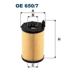 FILTRON Yağ Filtresi (Ox420d / L988) - VW Grubu (VW/Audi/Seat/Skoda) OE 650/7