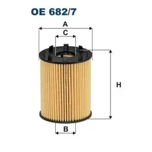 FILTRON Yağ Filtresi (OE 682/7) - Opel
