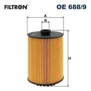 FILTRON Yağ Filtresi (Ox983d) - VW Grubu (VW/Audi/Seat/Skoda) OE 688/9