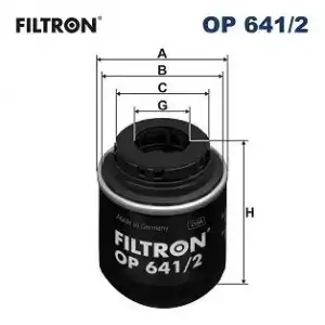 FILTRON Yağ Filtresi (H314w01 / Ls391) - VW Grubu (VW/Audi/Seat/Skoda) OP 641/2