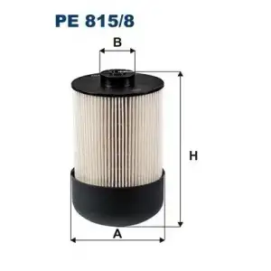 FILTRON Yakıt Filtresi (Mazot Filtresi (Eleman)) (PE 815/8) - Renault / Dacia
