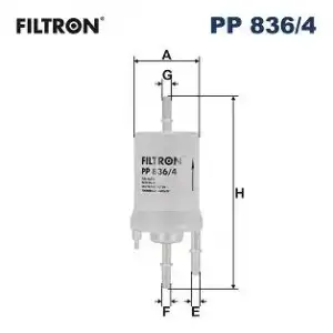 FILTRON Yakıt Filtresi (PP 6004) - VW Grubu (VW/Audi/Seat/Skoda)