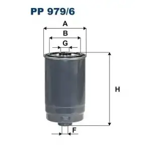 FILTRON Yakıt Filtresi (Mazot Filtresi) (PP 979/6) - Kore Araçları (Hyundai/Kia)