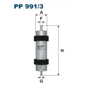 FILTRON Yakıt Filtresi (Kl915 / Fcs809 / H355wk) - VW Grubu (VW/Audi/Seat/Skoda) PP 991/3