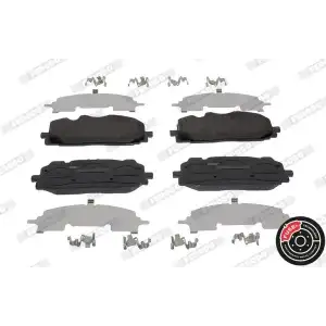 FERODO Fren Balatası Ön (Fdb4967 / 2586101) - VW Grubu (VW/Audi/Seat/Skoda) FRD FDB4967