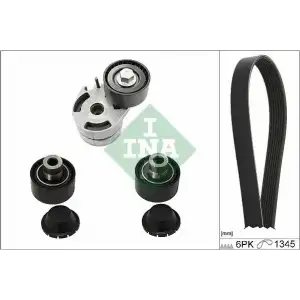 INA V Kayış Seti (2s61 19a216 Da/2s61 6c301 CA) - Ford 529 0186 10