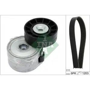 INA V Kayış Seti (6g9q 6c301 BA) - Ford 529 0226 10