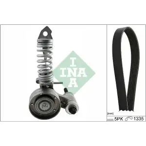 INA V Kayış Seti (V Kayışı / V Kayış Gergisi Komple) (529 0295 10) - Opel