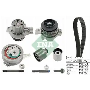 INA Triger Seti (145 Dış / Devirdaimli (Sensörsüz)) - VW Grubu (VW/Audi/Seat/Skoda) 530 0699 31