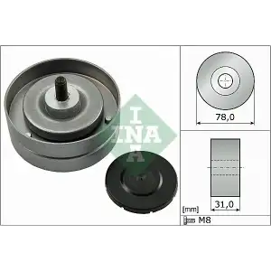 INA Eksantrik Gergi Rulmanı (Yardimci) (532 0463 10) - VW Grubu (VW/Audi/Seat/Skoda)