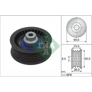 INA V Kayış Gergi Rulmanı (Üst Sağ) - Ford 532 0917 10