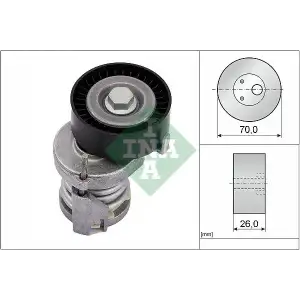 INA V Kayış Gergisi Komple (55475) - VW Grubu (VW/Audi/Seat/Skoda) 534 0123 20