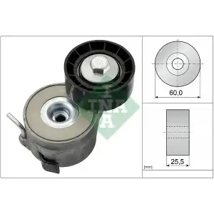 INA V Kayış Gergisi Komple (Kütüklü Bilya (DW6)) - Fiat / Alfa / Lancia 534 0400 10