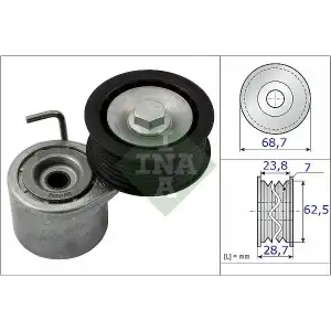 INA V Kayış Gergisi Komple (534 0487 10) - VW Grubu (VW/Audi/Seat/Skoda)