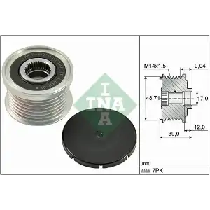 INA Alternatör Rulmanı - BMW / Mini 535 0275 10