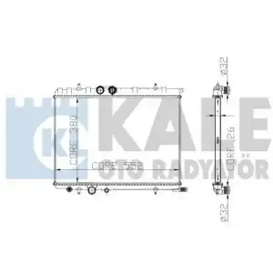 KALE Su Radyatörü (Kutu İçi Adet 1) (2045011AB) - Peugeot / Citroën / DS