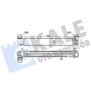KALE Turbo Radyatörü (Intercooler) (345110) - Renault / Dacia