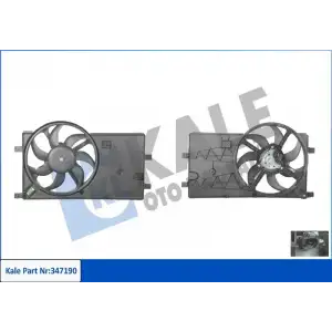KALE Fan Motoru (Klimalı) (347190) - Peugeot / Citroën / DS